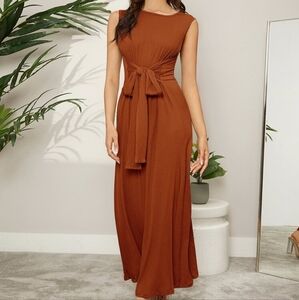 Wrap Waist Tank Dress